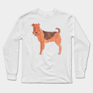 Airedale terrier Fun Long Sleeve T-Shirt